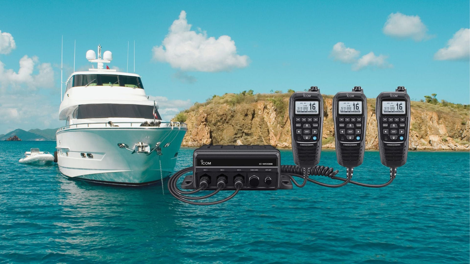 Icom: Stay Connected on the High Seas, Captain!