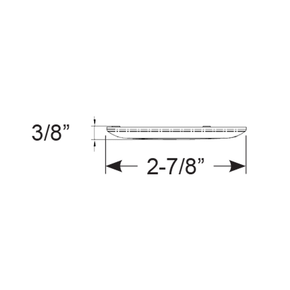 Scandvik B3 Downlight Surface Mount - Cool White - SS Trim - IP67 - 12/24V [41320P] - 0