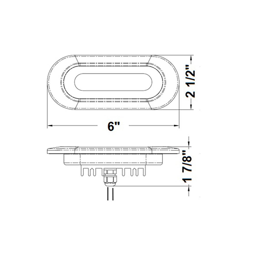 Scandvik Flush Mount Spreader Light - 10-30V - White [41343P] - 0