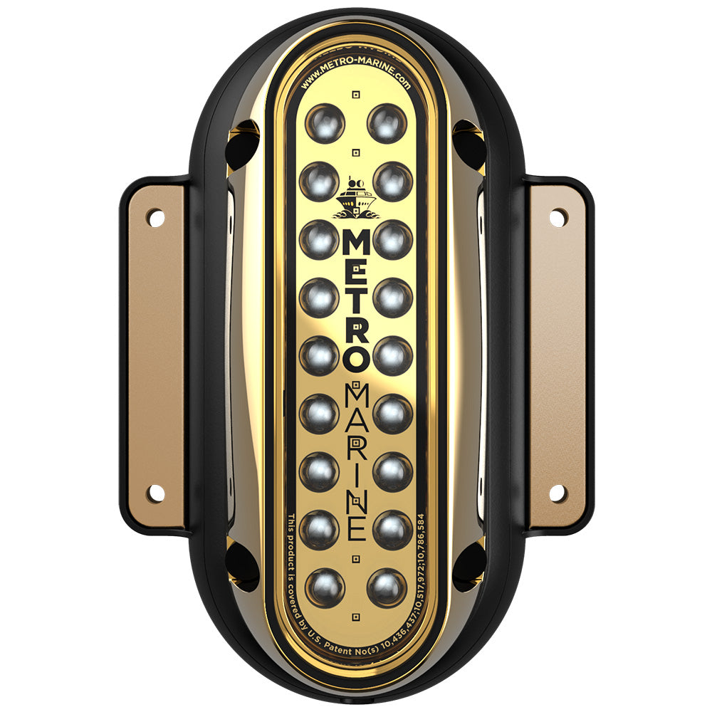 Metro Marine High-Output Vertical Surface Mount Light w/Intelligent Monochromatic LEDs - Aqua, 45 Beam [F-SME1-V-A3-45]