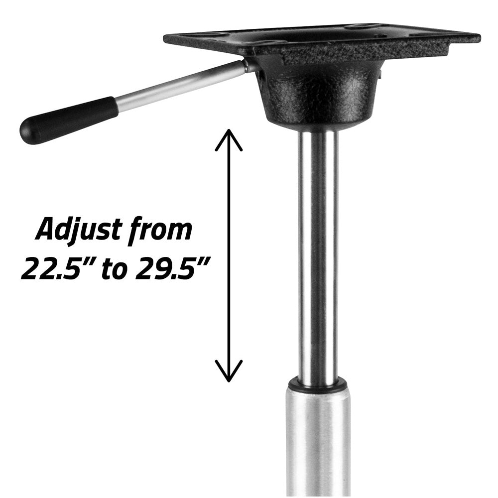 Wise King Pin Power Rise Pedestal - Adjusts 22.56" to 29.5" [8WD2002] - 0