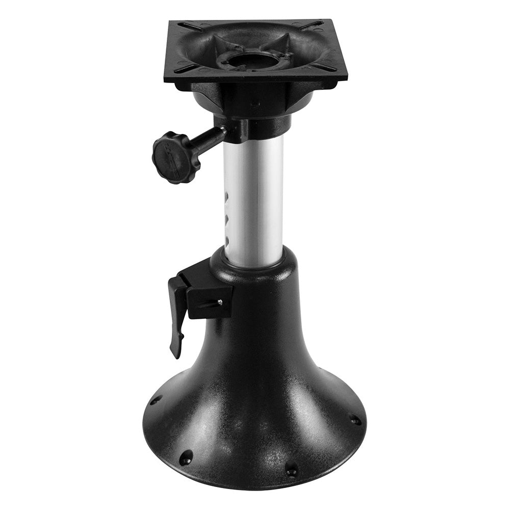 Wise 13-18" Aluminum Bell Pedestal w/Seat Spider Mount [8WD1500] - 0