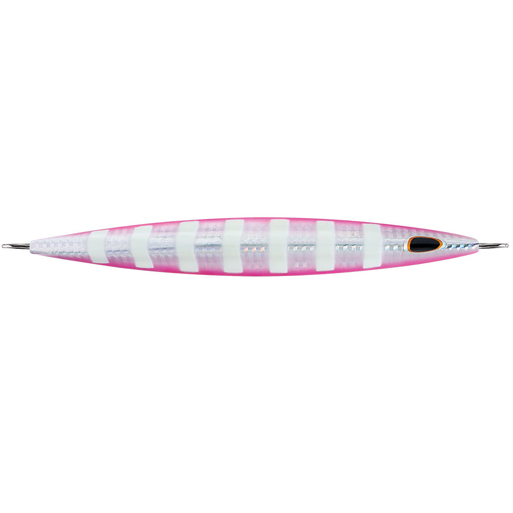 Williamson Kensaki 120 Jig - 5.25&quot; - 4.25oz - Silver Pink Zebra [KSJ120SPZ]