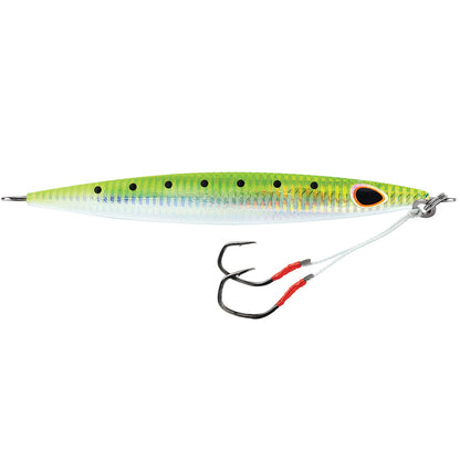 Williamson Kensaki 120 Jig - 5.25&quot; - 4.25oz - UV Green Sardine Zebra [KSJ120UVGSZ]