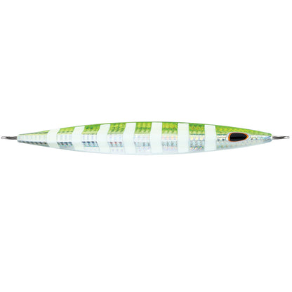 Williamson Kensaki 220 Jig - 6.75&quot; - 7.75oz - UV Green Sardine Zebra [KSJ220UVGSZ]