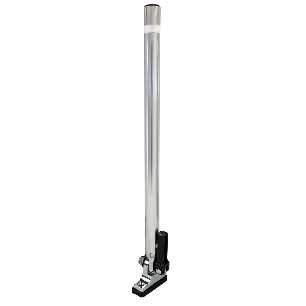 Perko 14&quot; Folding Mount Pole Light - White All Round Light w/Quick Adjust Mount [1672DP0ALU]