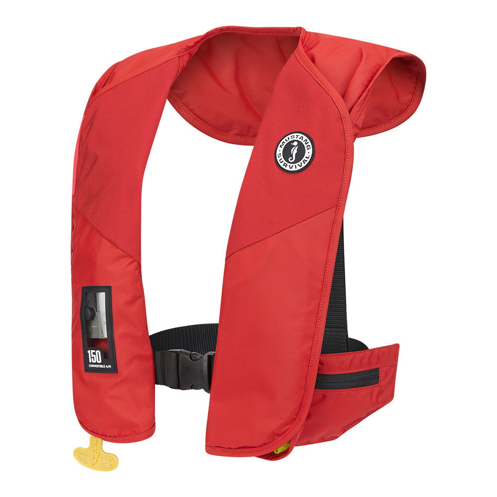 Mustang MIT 150 Convertible Inflatable PFD - Red [MD2020-4-0-202] - 0