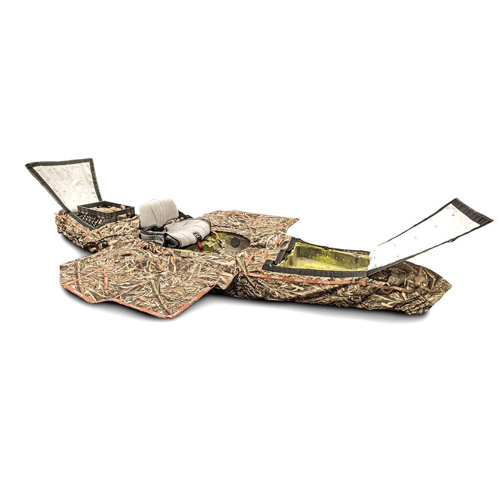 YakGear Ambush Camo Kayak Cover  Hunting Blind [01-0062] - 0