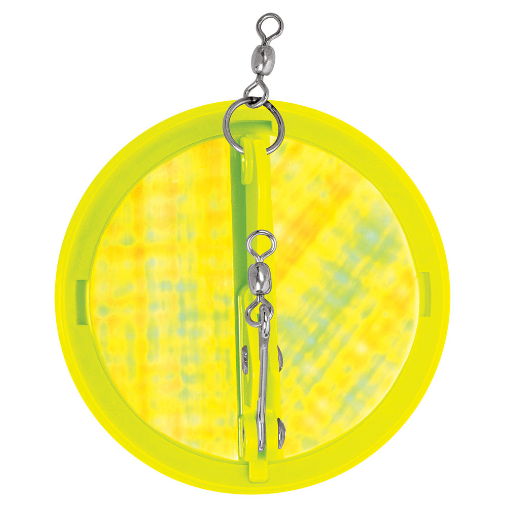 Luhr-Jensen 3-1/4&quot; Dipsy Diver - Chartreuse/Silver Bottom Moon Jelly [5560-000-2509]