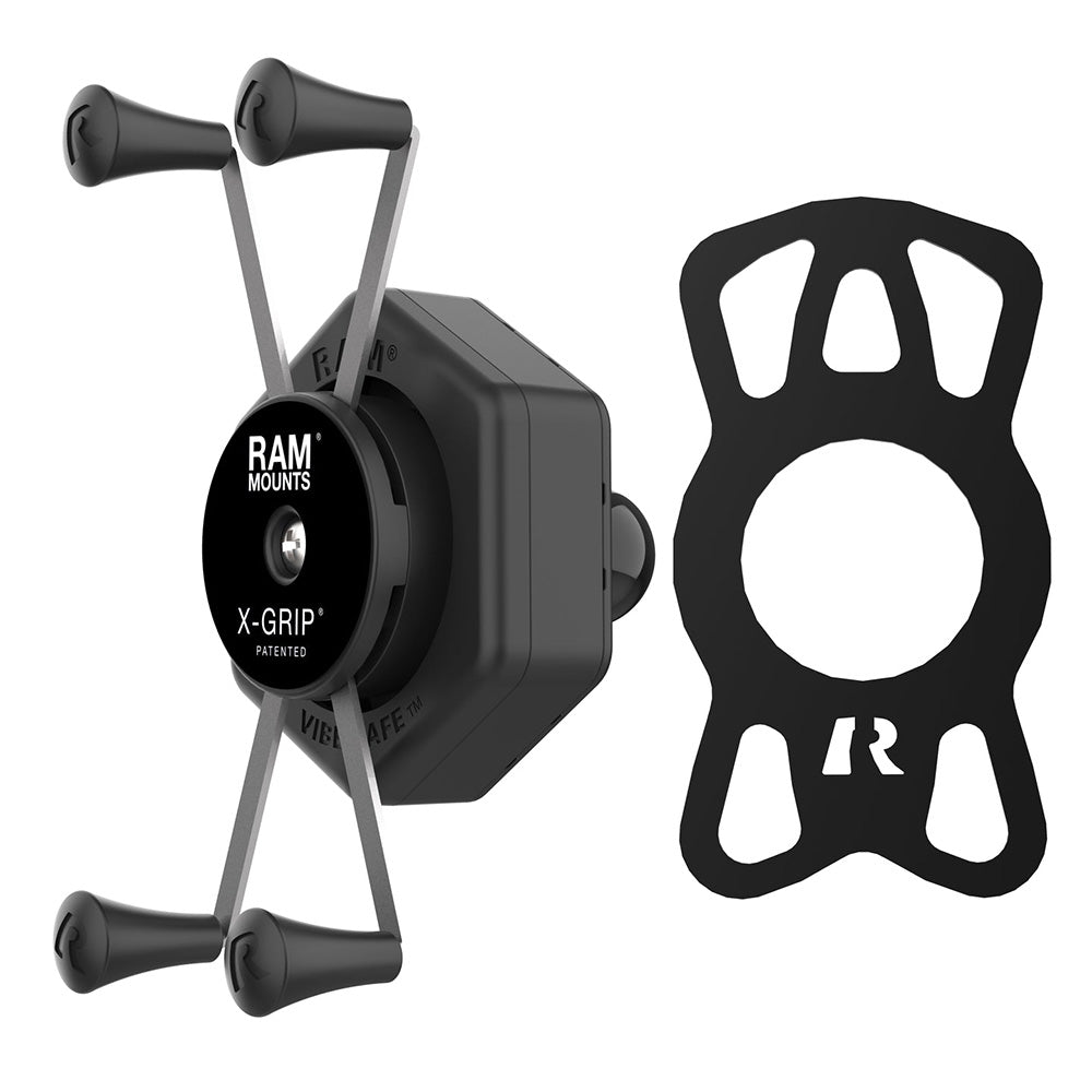 RAM Mount RAM X-Grip Large Phone Holder w/Ball  Vibe-Safe Adapter [RAM-HOL-UN10B-462]