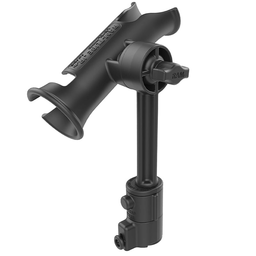 RAM Mount RAM Tube Jr. Holder w/Universal Adapt-A-Post Track Base - 6&quot; Post [RAP-390-AAPUTU]