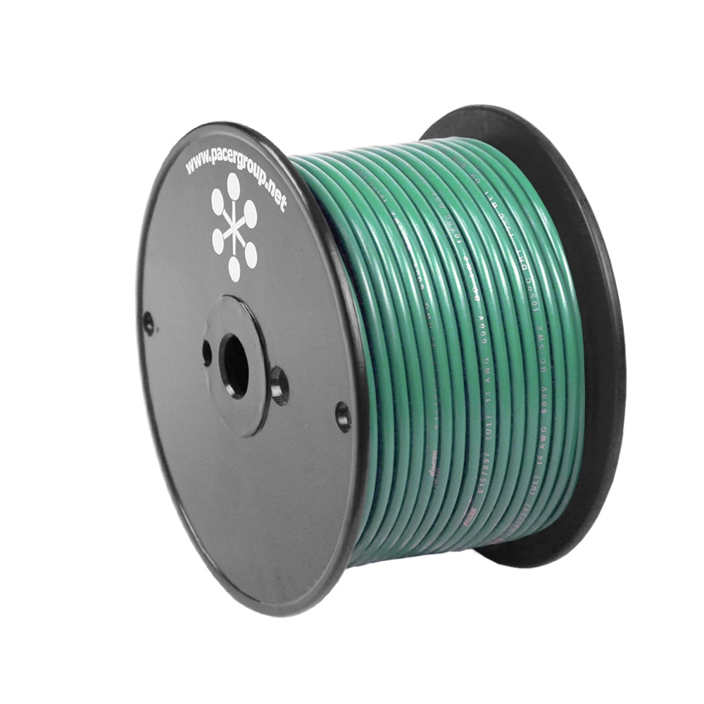 Pacer Green 10 AWG Primary Wire - 20&