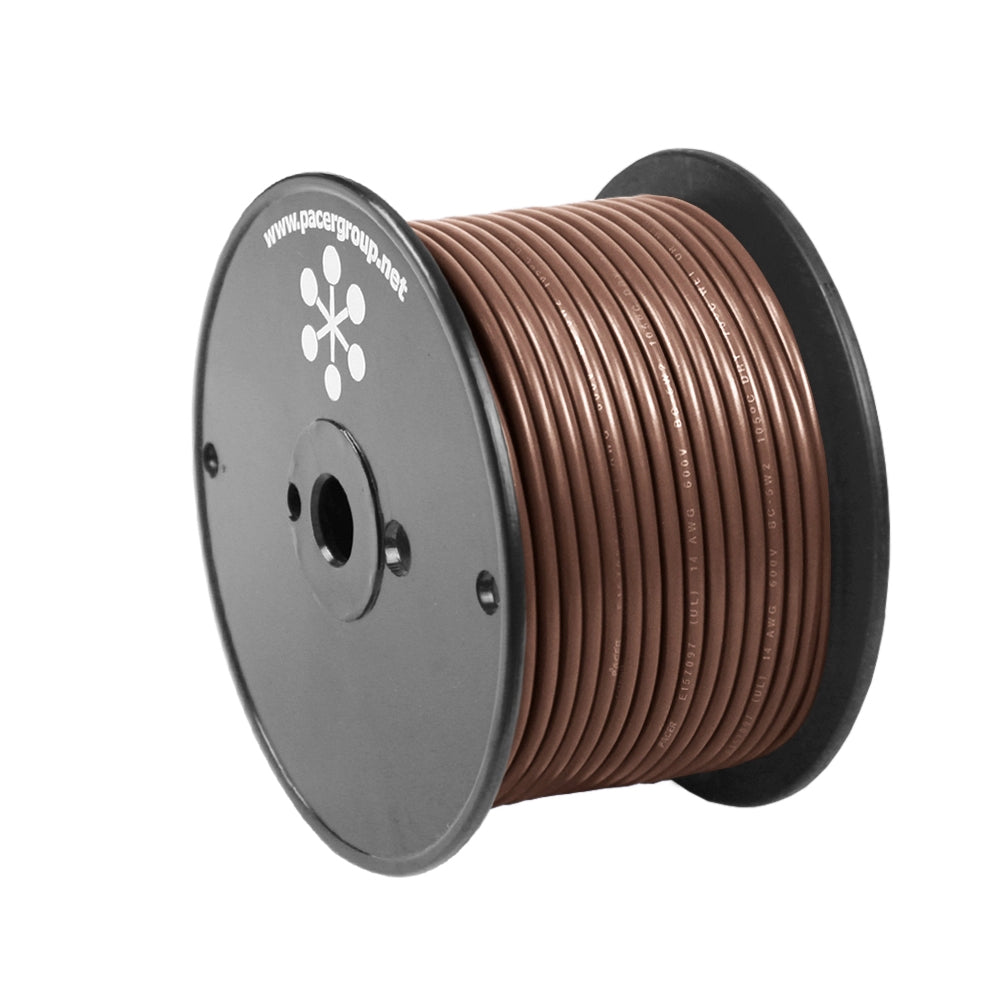 Pacer Brown 10 AWG Primary Wire - 20&