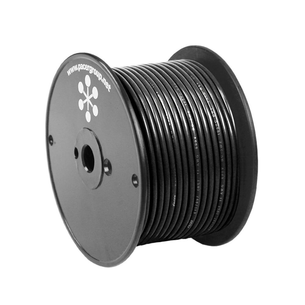 Pacer Black 10 AWG Primary Wire - 20&