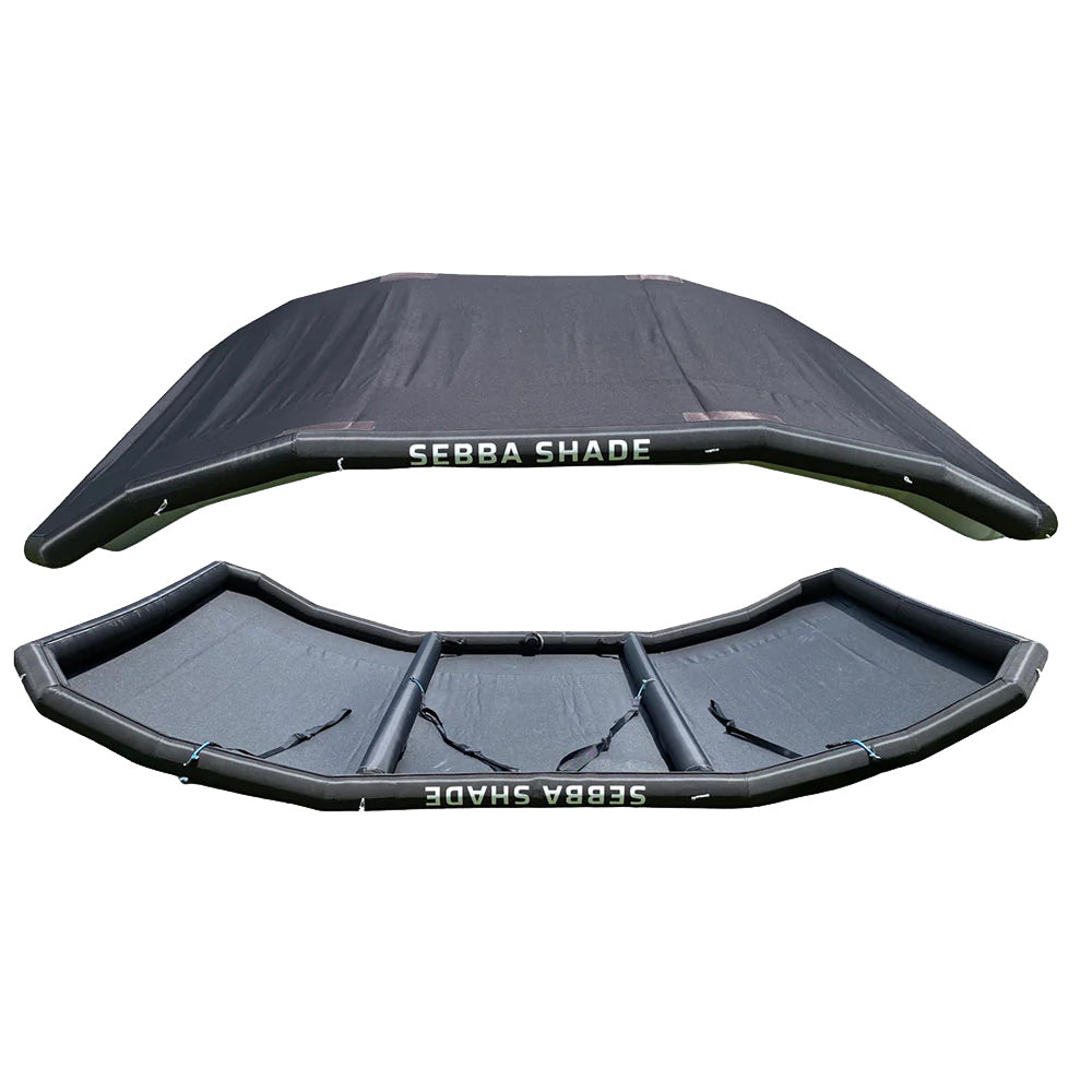 Sebba Shade 6 x 9 ft. Black Sun Shade f/Boats Up To 28&