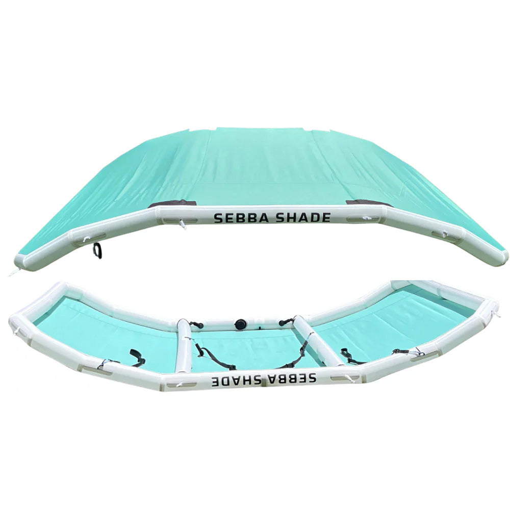 Sebba Shade 6 x 9 ft. Seafoam Sun Shade f/Boats Up To 28&