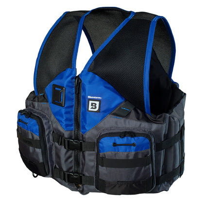 Bluestorm Sportsman Adult Mesh Fishing Life Jacket - Deep Blue - 2XL/3XL [BS-105-BLU-2/3X]