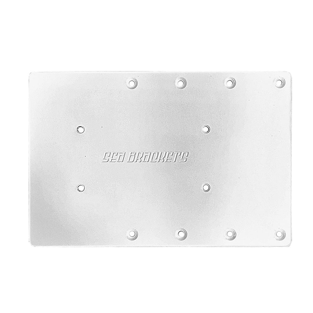 Sea Brackets 12&quot; Straight Trolling Motor Plate f/Garmin Force Kraken [SEA2313]