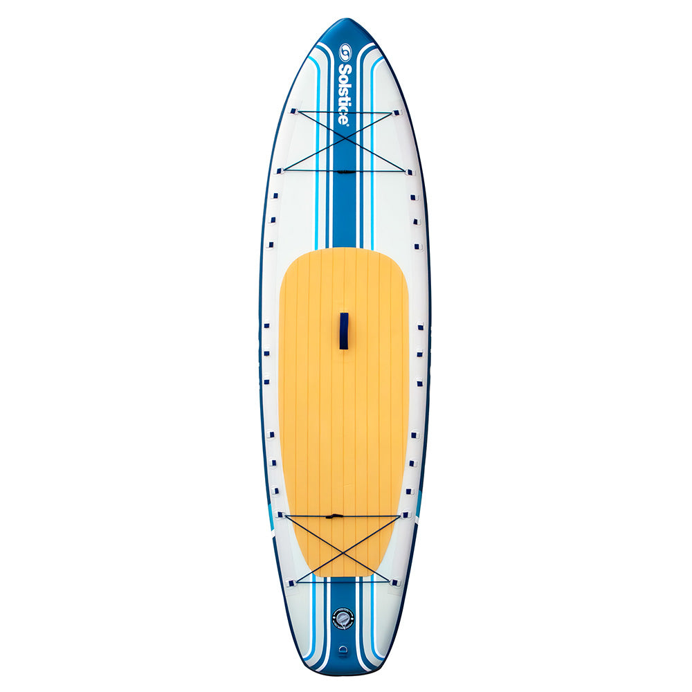 Soltice Watersports 10'6" Rambler Inflatable Stand-Up Paddleboard/Kayak 2-In-1 Kit w/Seat  Convertible Paddle - Blue [36200] - 0