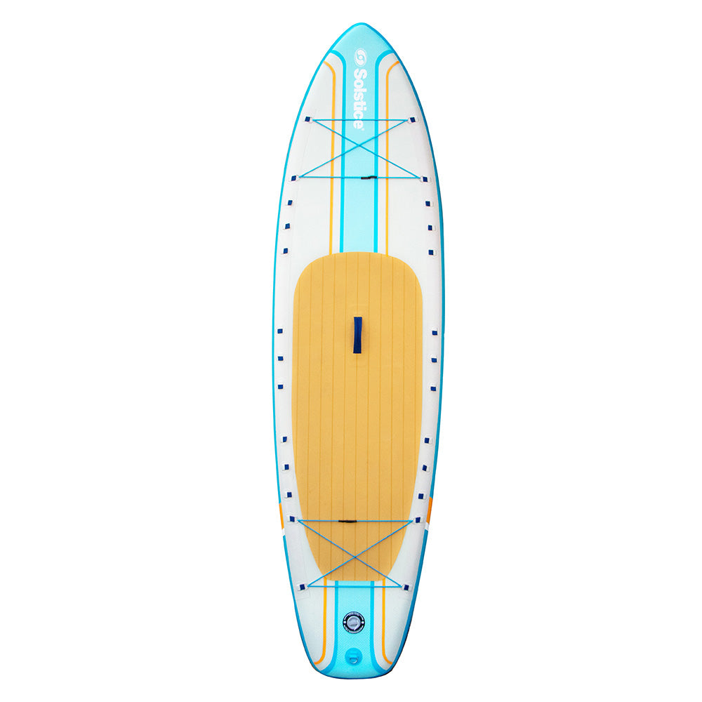 Solstice Watersports 10'6" Rambler Inflatable Stand-Up Paddleboard/Kayak 2-In-1 Kit w/Seat  Convertible Paddle - Orange [36201] - 0