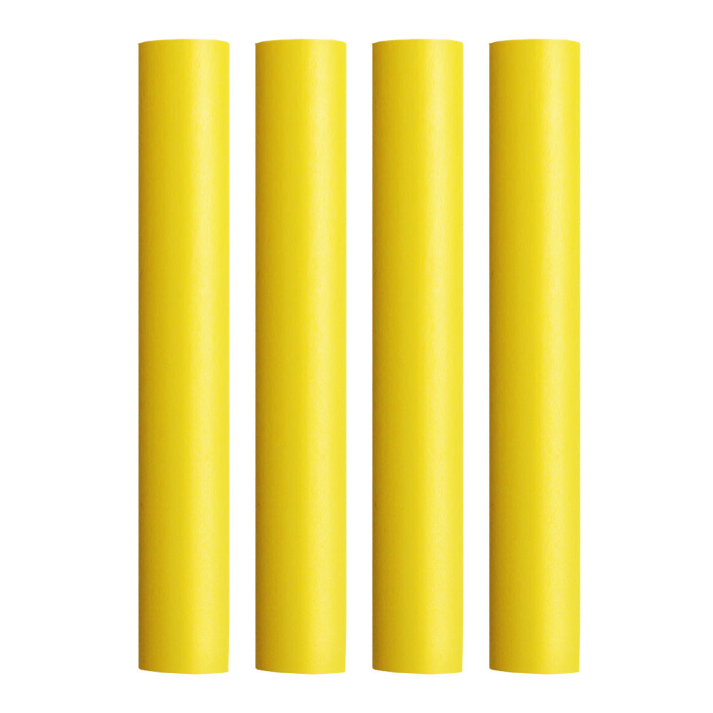 Pacer Battery Cable Heat Shrink Tubing - 3/4&quot; x 12&quot; - Yellow (4-Pieces) [BEHS3/4-12YL-4]