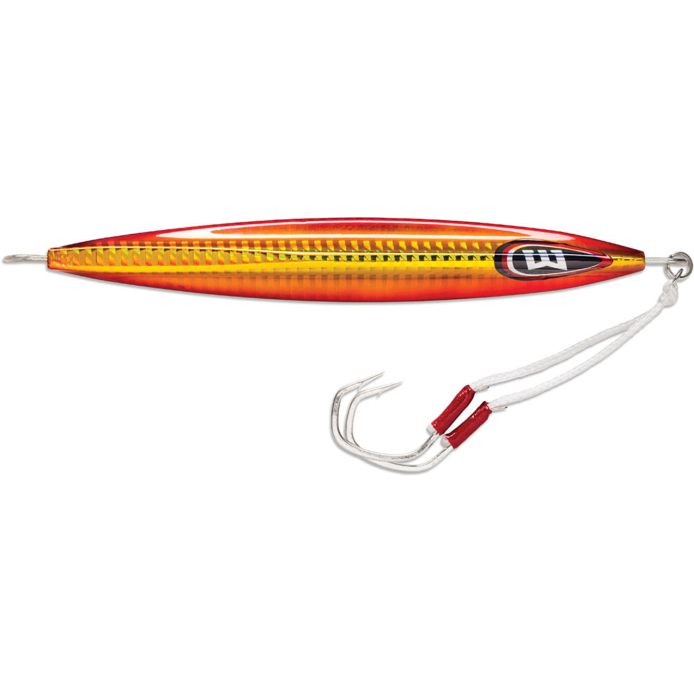 Williamson Kensaki 220 Jig - 6.75&quot; - 7-3/4oz - Hot Sauce [KSJX220HS]