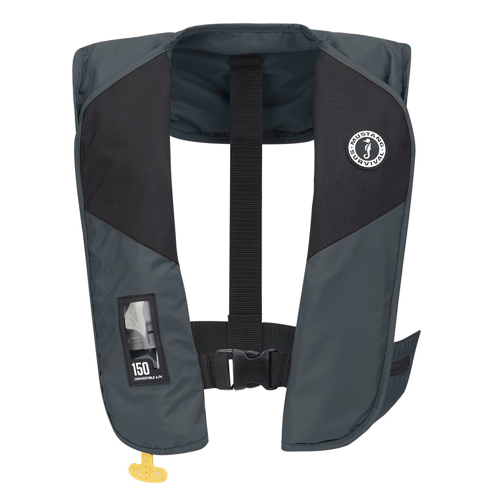 Mustang MIT 150 Convertible A/M Inflatable PFD - Admiral Grey [MD2020-191-0-235]