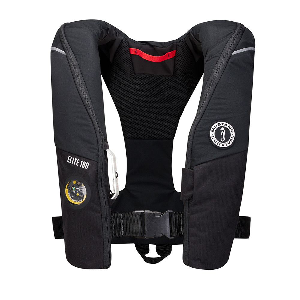 Mustang Elite 190 Offshore Inflatable PFD - Black [MD3170-13-0] - 0