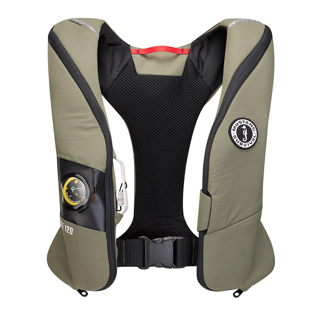 Mustang Elite 120 Coastal Inflatable PFD - Everglade Green [MD5170-292-0] - 0