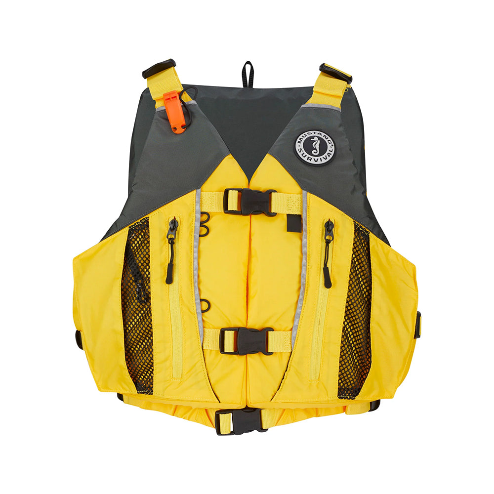 Mustang Solaris Foam Life Vest - XS/S - Yellow/Grey [MV807002-222-XS/S]