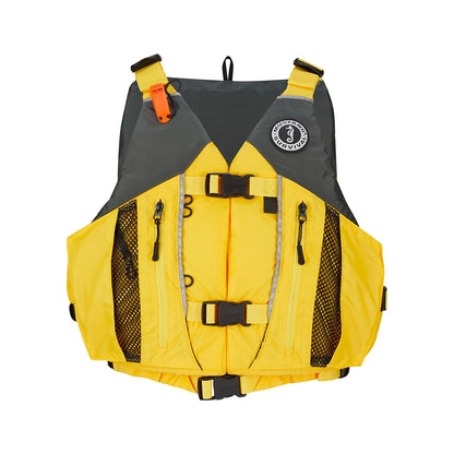 Mustang Solaris Foam Life Vest - XL/XXL - Yellow/Grey [MV807002-222-XL/XXL]