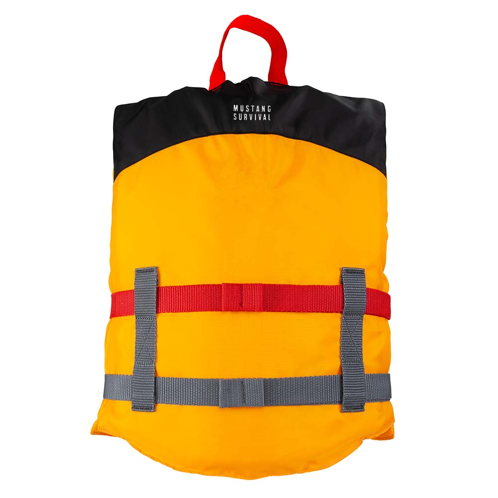 Mustang Youth Livery Foam Vest - Mango/Black [MV230002-203-0] - 0