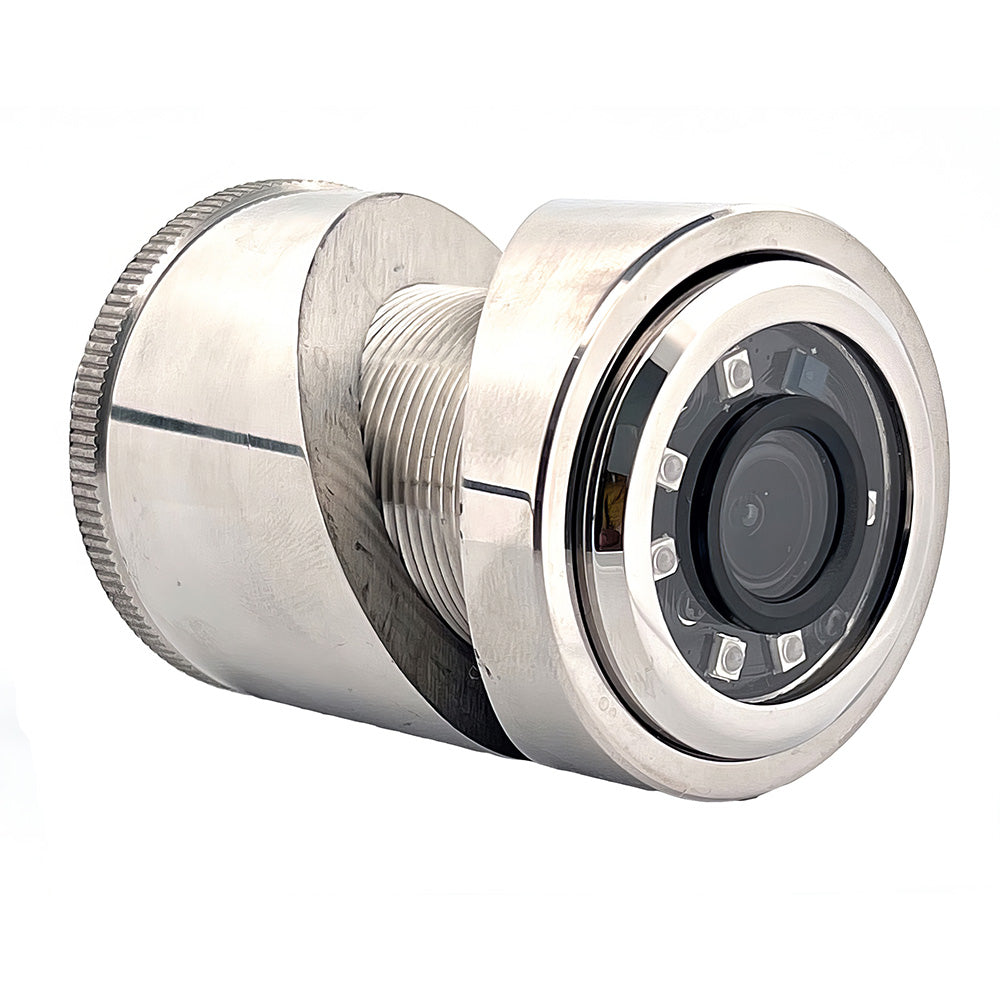 Iris 3MP Compact 316L Stainless Steel Thru-Hull/Panel IP Camera - 2.8mm Lens [IRIS435-28]