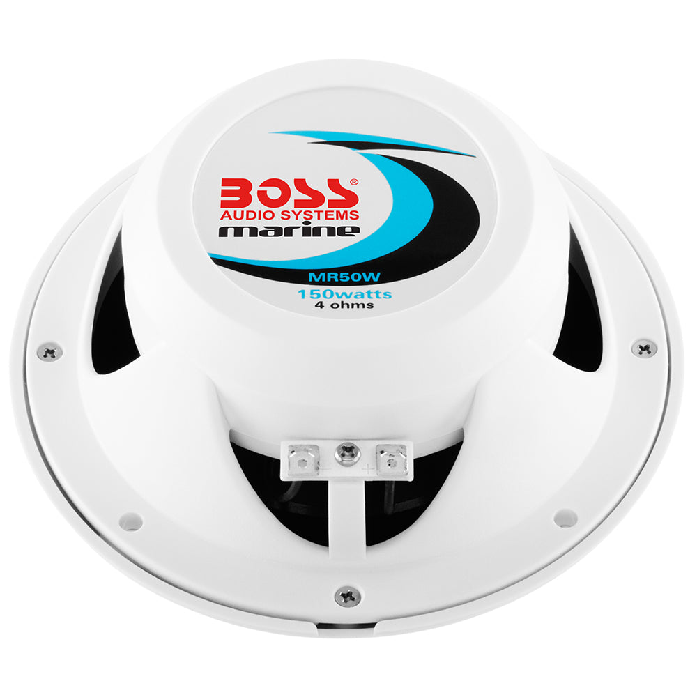 Boss Audio 5.25&quot; MR50W Speakers - White - 150W [MR50W]