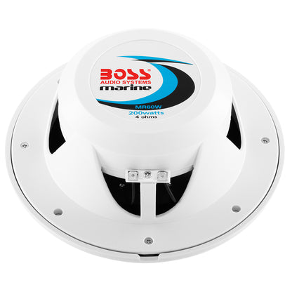 Boss Audio 6.5&quot; MR60W Speakers - White - 200W [MR60W]