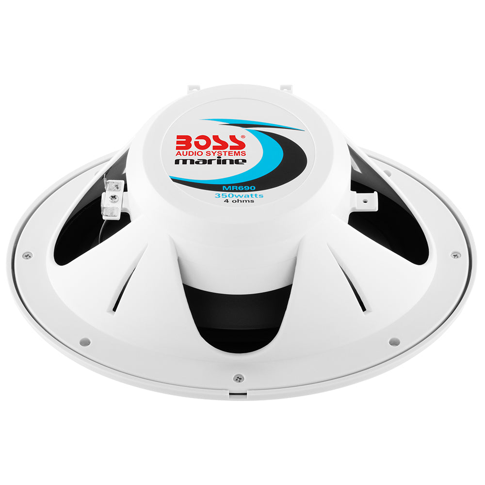 Boss Audio 6&quot;x 9&quot; MR690 Oval Speakers - White - 350W [MR690]