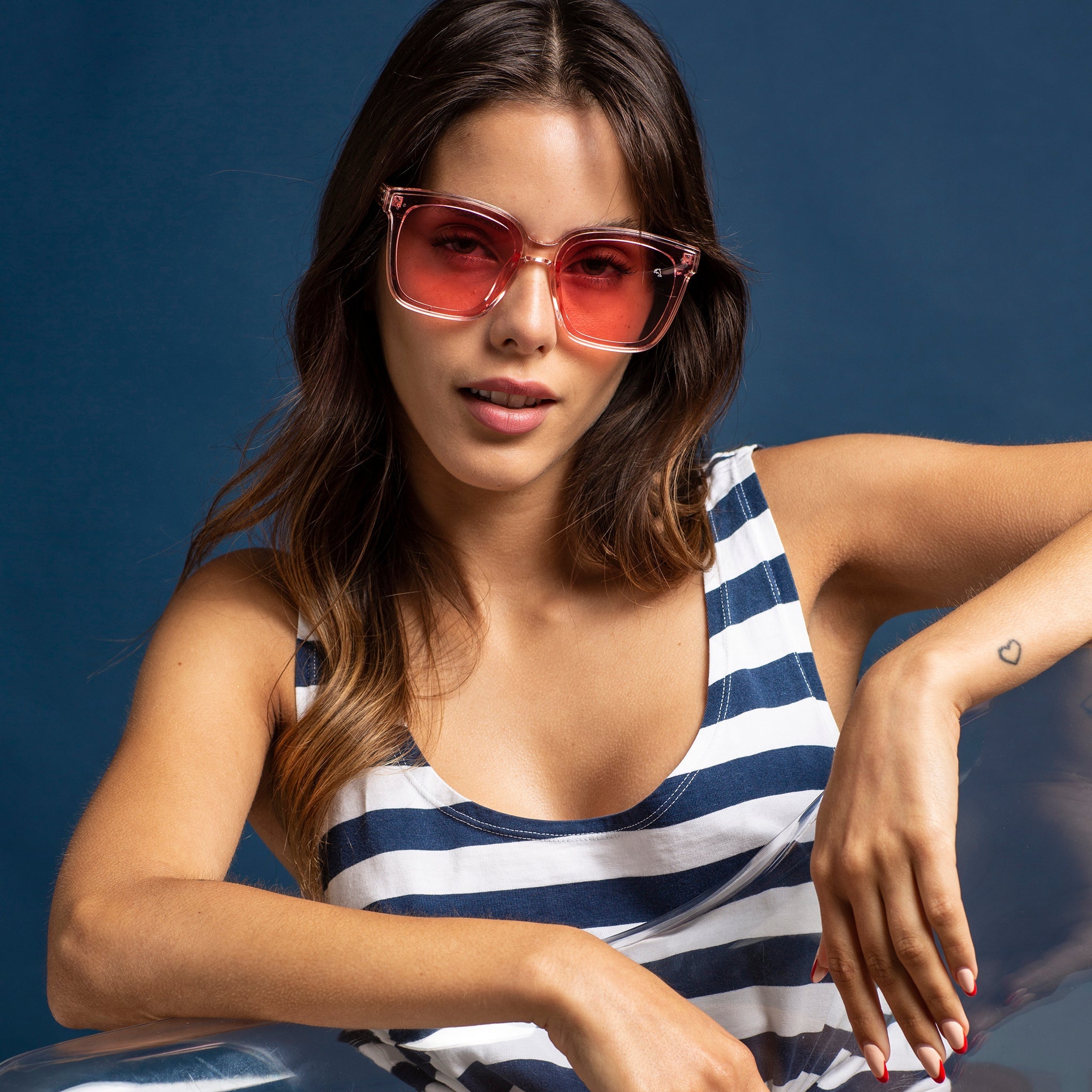 Biscayners Sunglasses |  Warren Pink