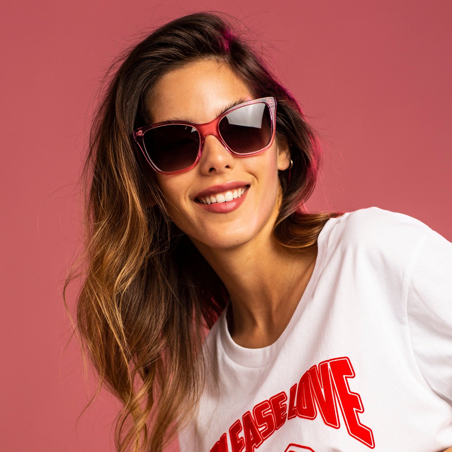 Allendale Pink Sunglasses