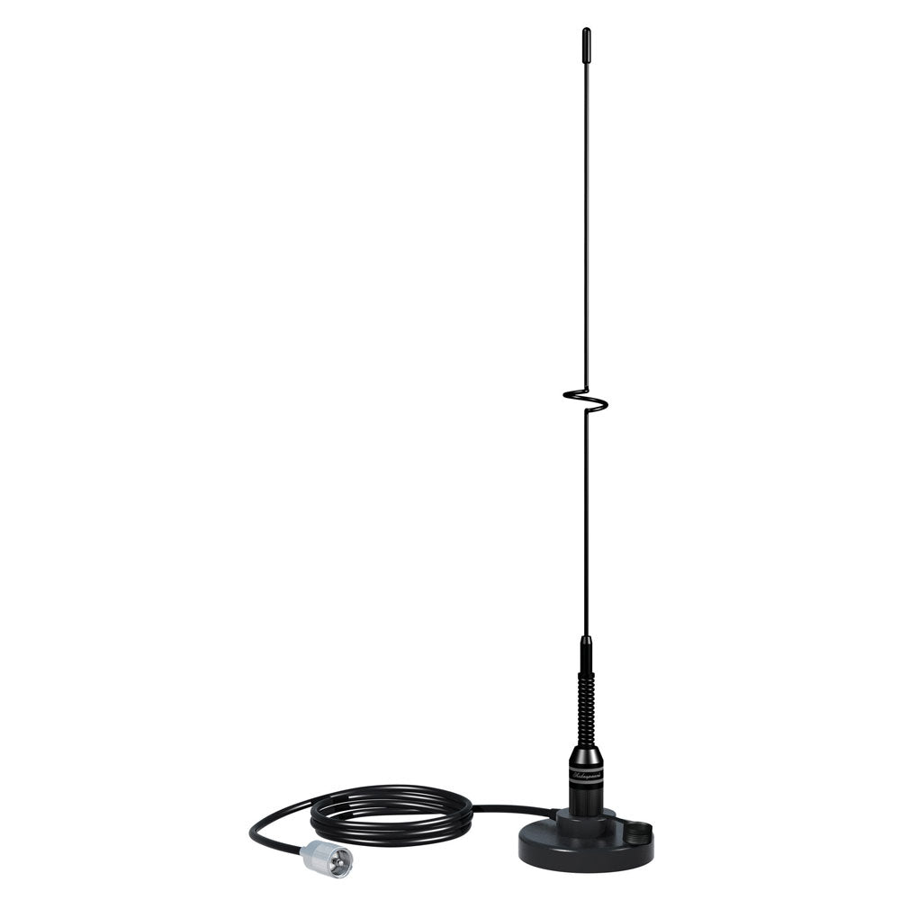 Shakespeare VHF 19&quot; 5218 Black SS Whip Antenna - Magnetic Mount [5218]