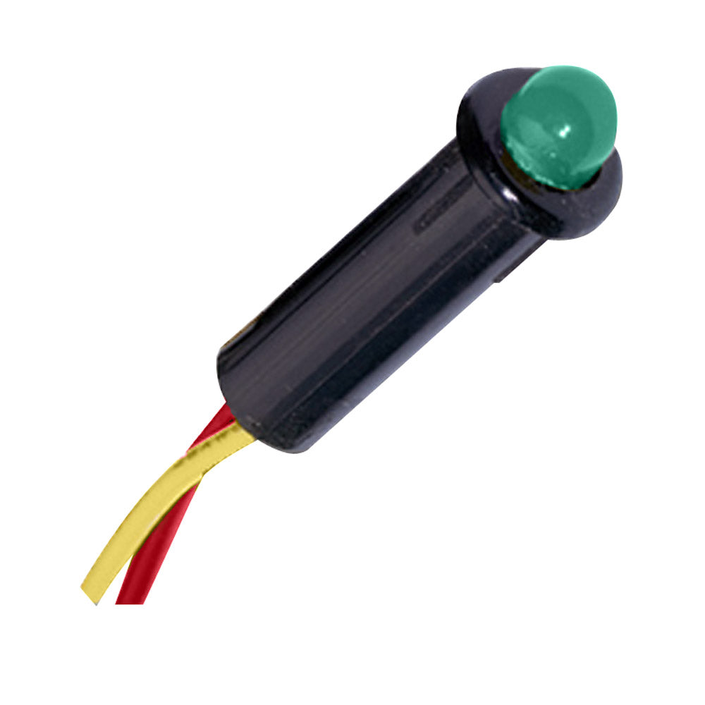 Paneltronics LED Indicator Light - Green - 12-14 VDC - 1/4&quot; [048-004]