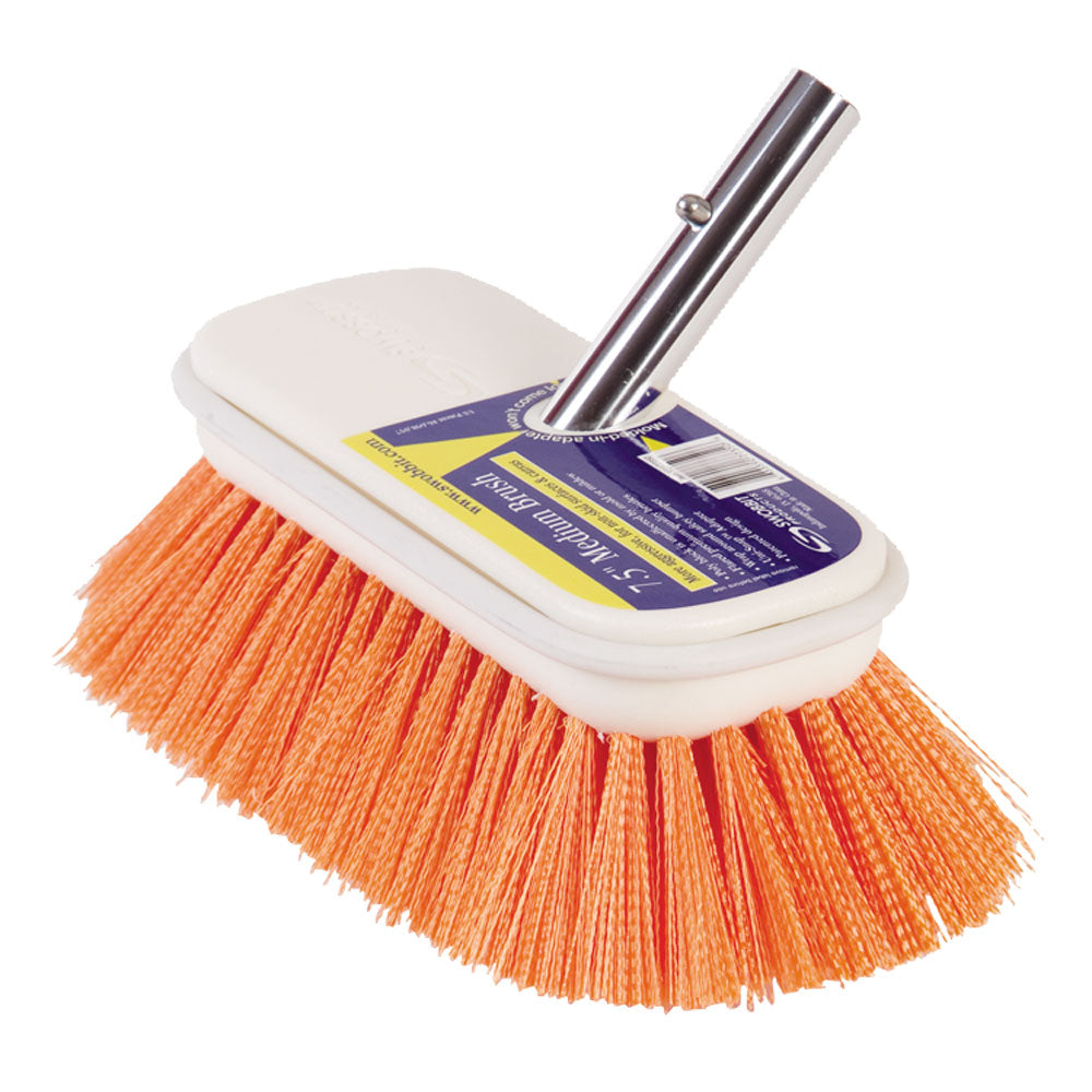 Swobbit 7.5&quot; Medium Brush - Orange [SW77350]