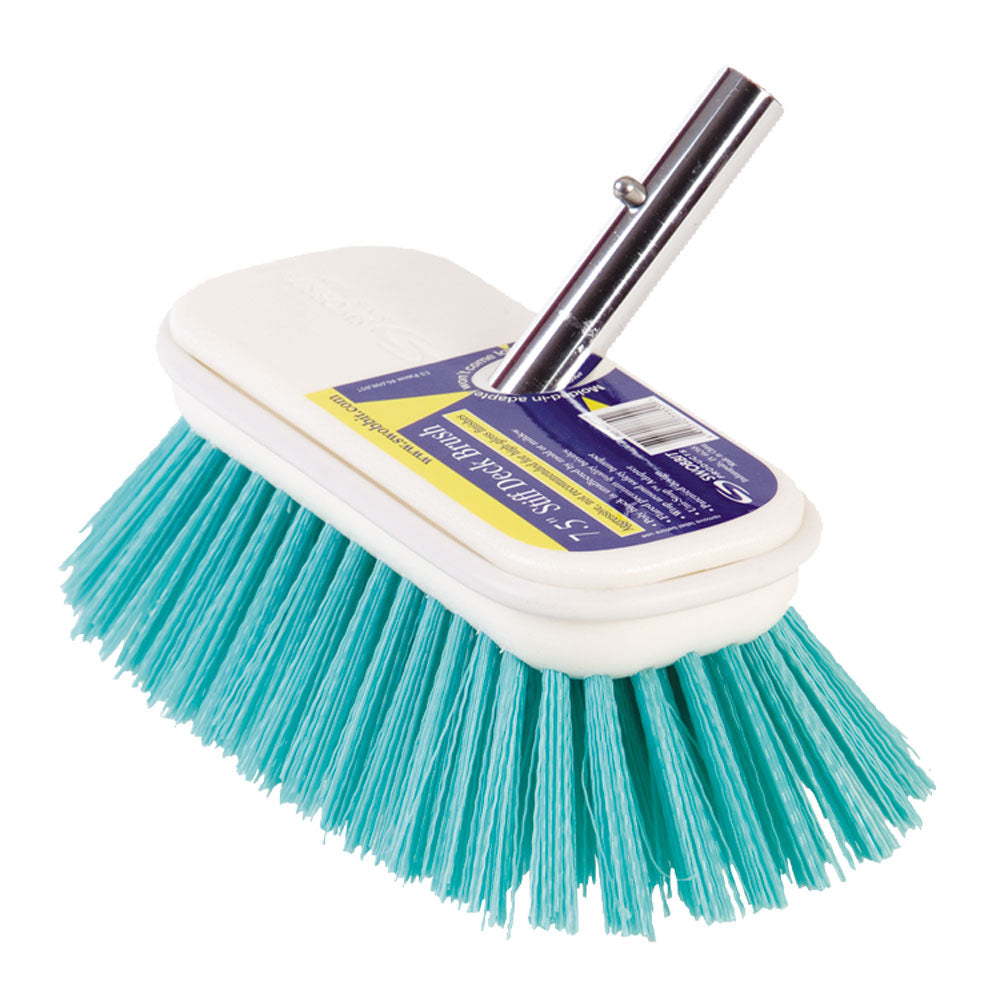 Swobbit 7.5&quot; Stiff Cleaning Brush - Green [SW77355]