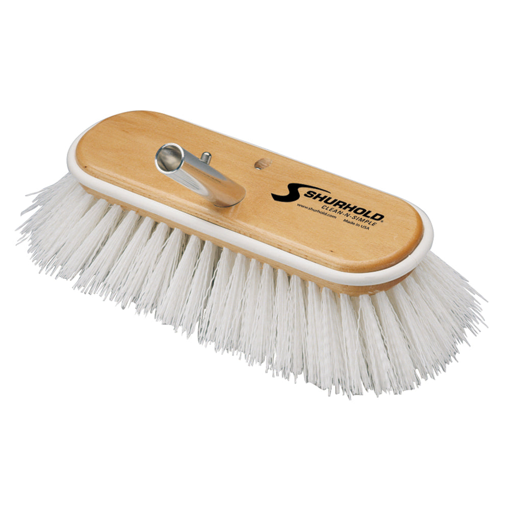 Shurhold 10&quot; Polypropylene Stiff Bristle Deck Brush [990]