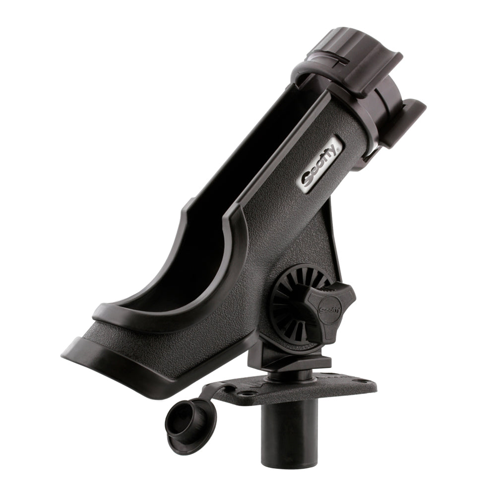 Scotty Powerlock Rod Holder Black w/244 Flush Deck Mount [231-BK] - 0