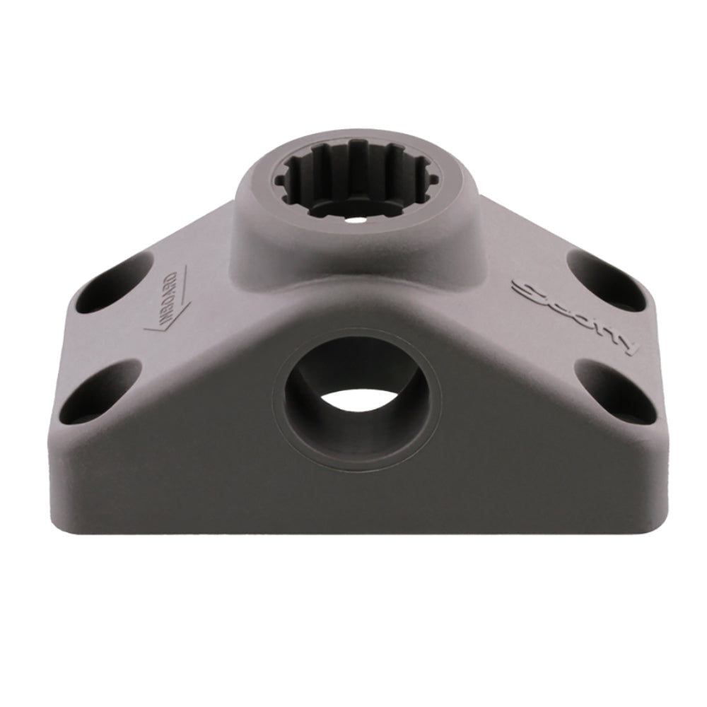 Scotty 241 Combination Side or Deck Mount - Grey [241-GR] - 0