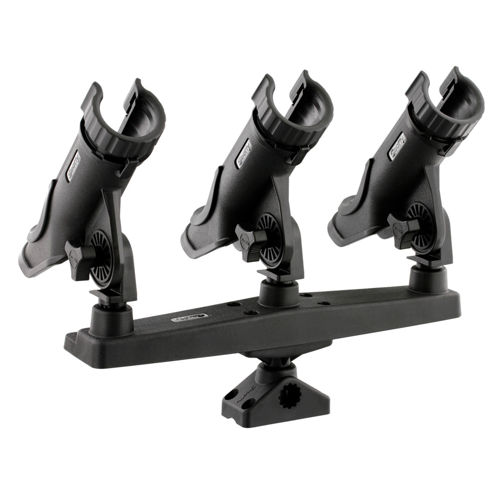 Scotty Triple Rod Holder w/3 230 Power Lock Rod Holders [256] - 0