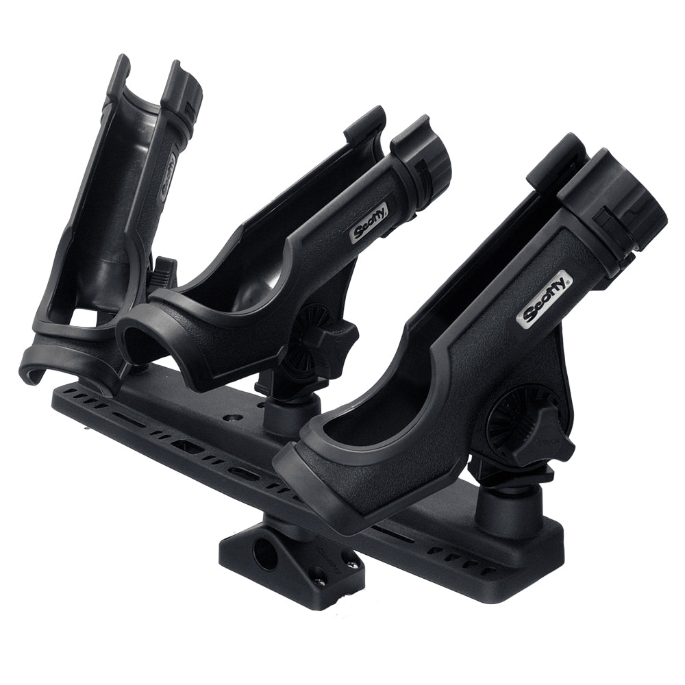 Scotty Triple Rod Holder w/3 230 Power Lock Rod Holders [256]