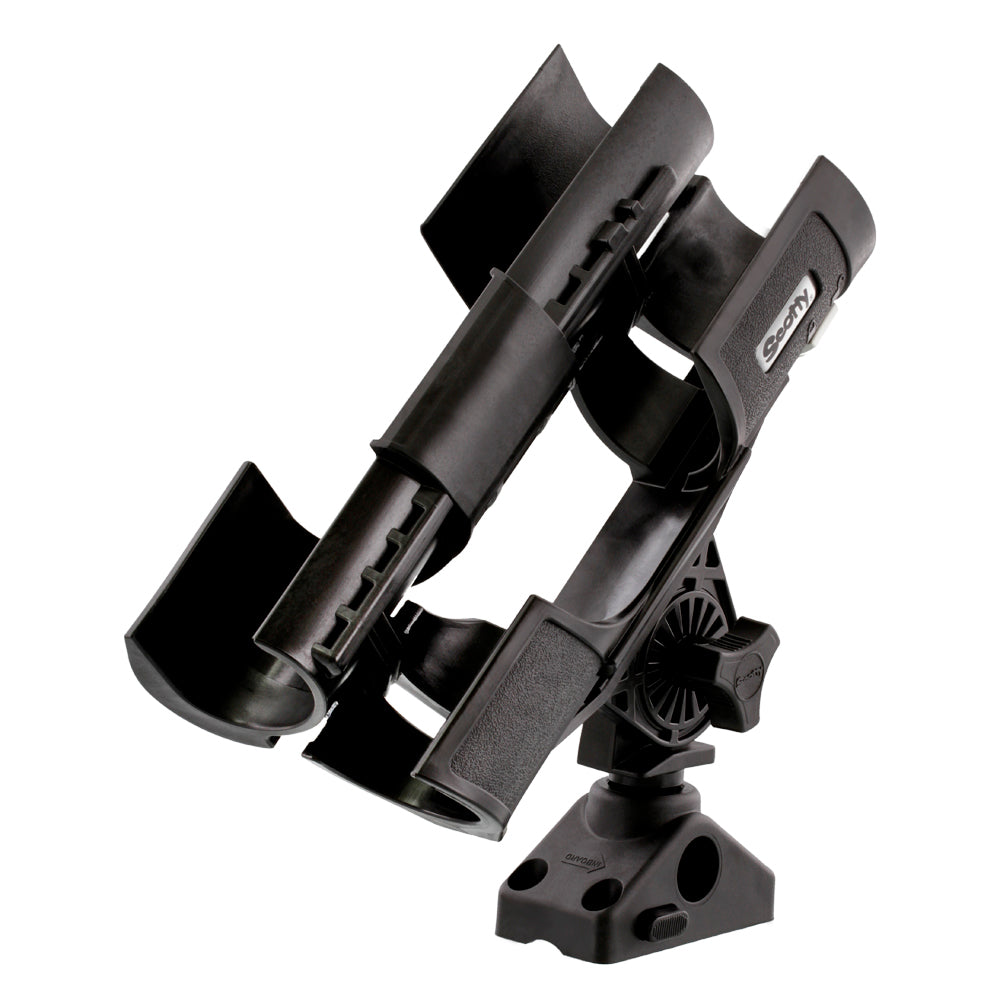 Scotty ORCA Rod Holder w/241L Side/Deck Mount [400-BK] - 0