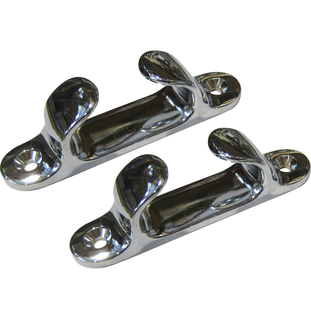 Perko 4&quot; Straight Chock - Chrome Plated Zinc [1230DP0CHR]