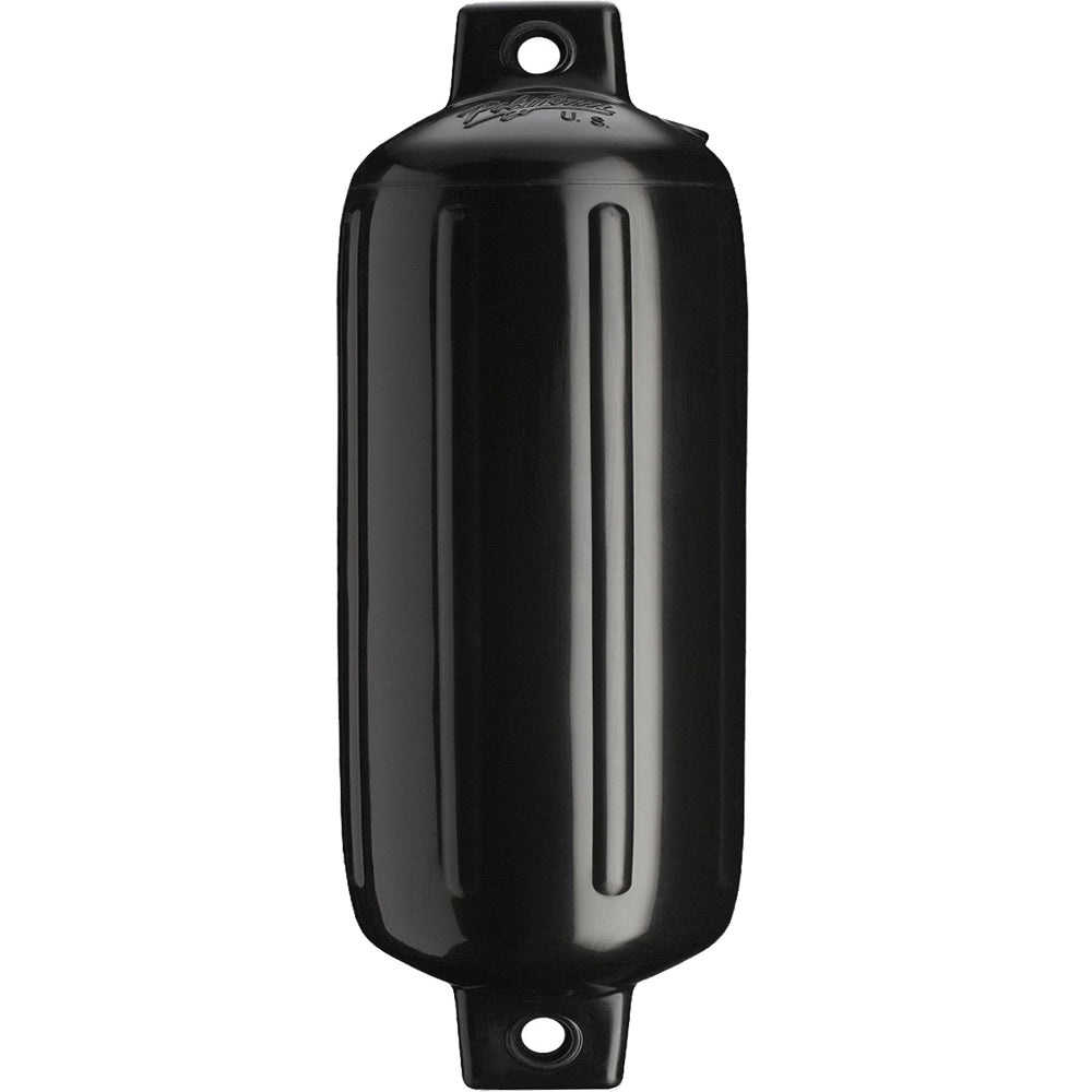 Polyform G-6 Twin Eye Fender 11&quot; x 30&quot; - Black [G-6-BLACKWO]